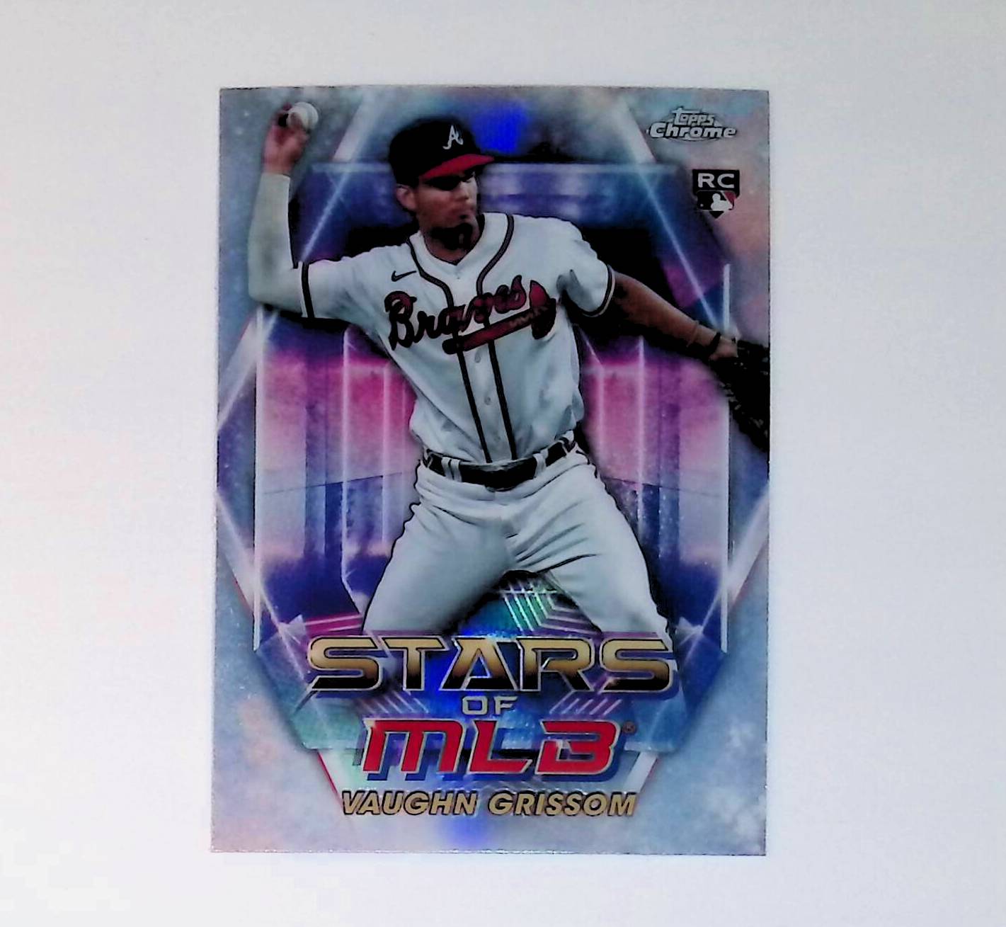 Vaughn Grissom 2023 Topps Stars of MLB Chrome #SMLBC-64 (Rookie Card) - LoCo Collectables