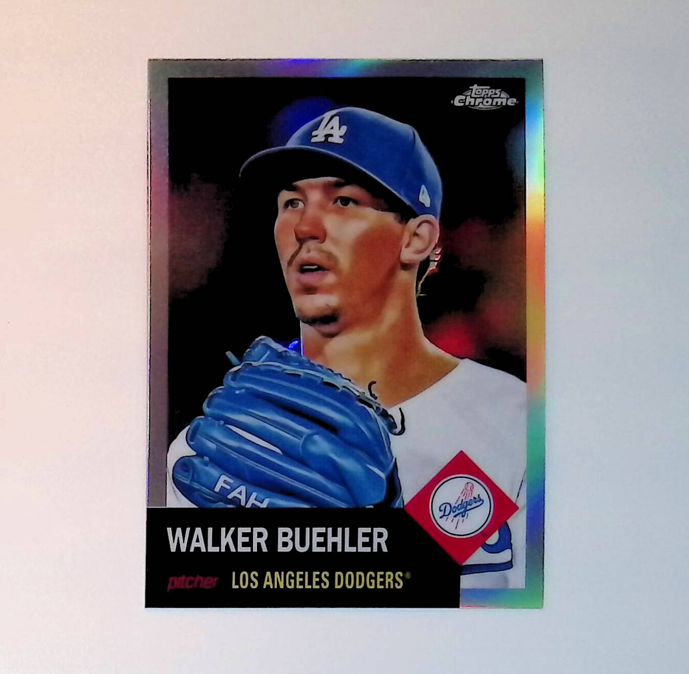 Walker Buehler 2022 Topps Chrome Platinum Anniversary Refractors #11 - LoCo Collectables