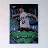 Walker Buehler 2022 Topps Chrome Club Plaques Grass Green Speckle Refractor #P-25, 20 /99 - LoCo Collectables