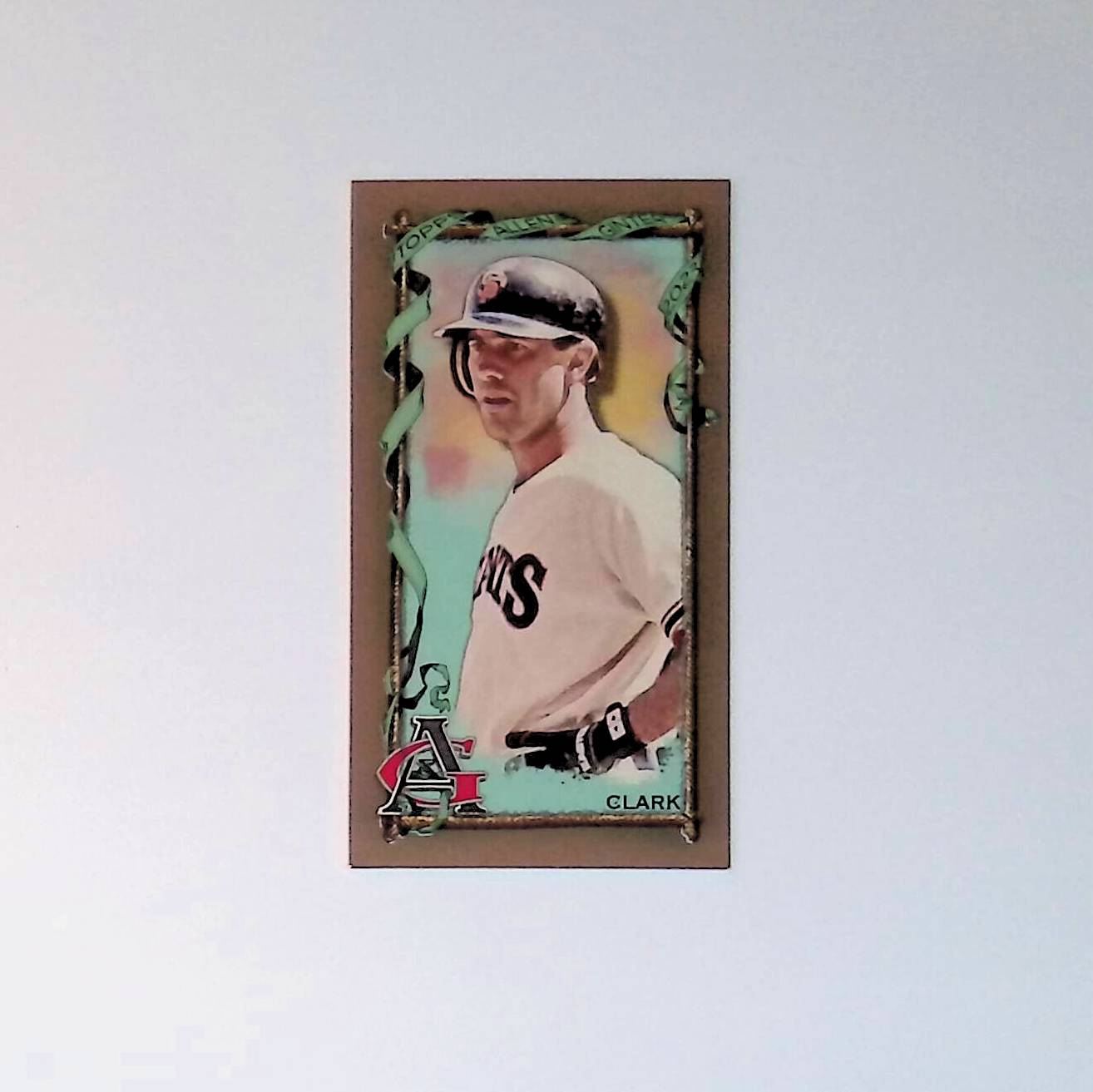 Will Clark 2023 Topps Allen and Ginter Mini Gold Border #168 - LoCo Collectables