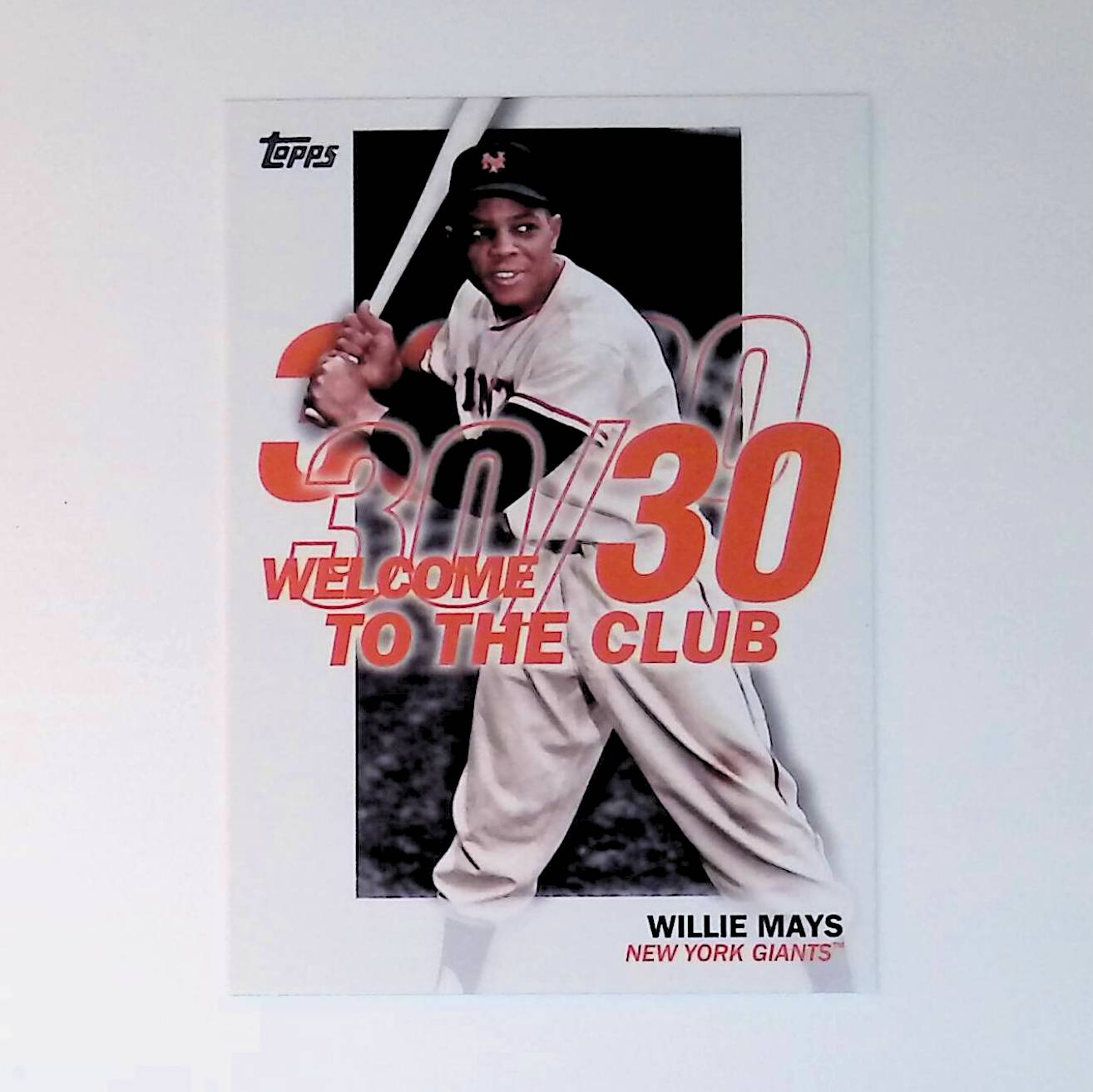 Willie Mays 2023 Topps Welcome to the Club #WC-8 - LoCo Collectables