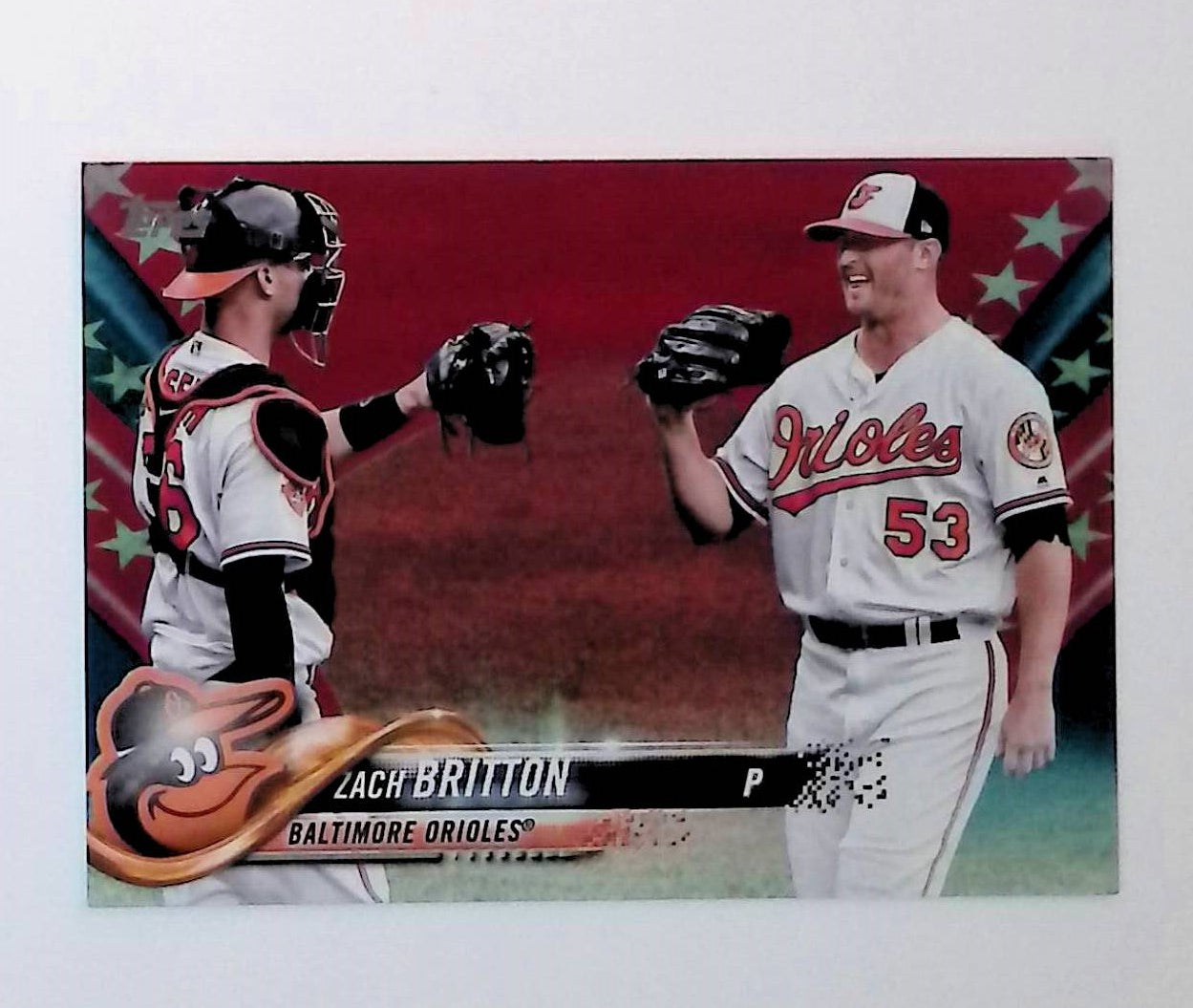 Zach Britton 2018 Topps Independence Day #603, 02 /76 - LoCo Collectables