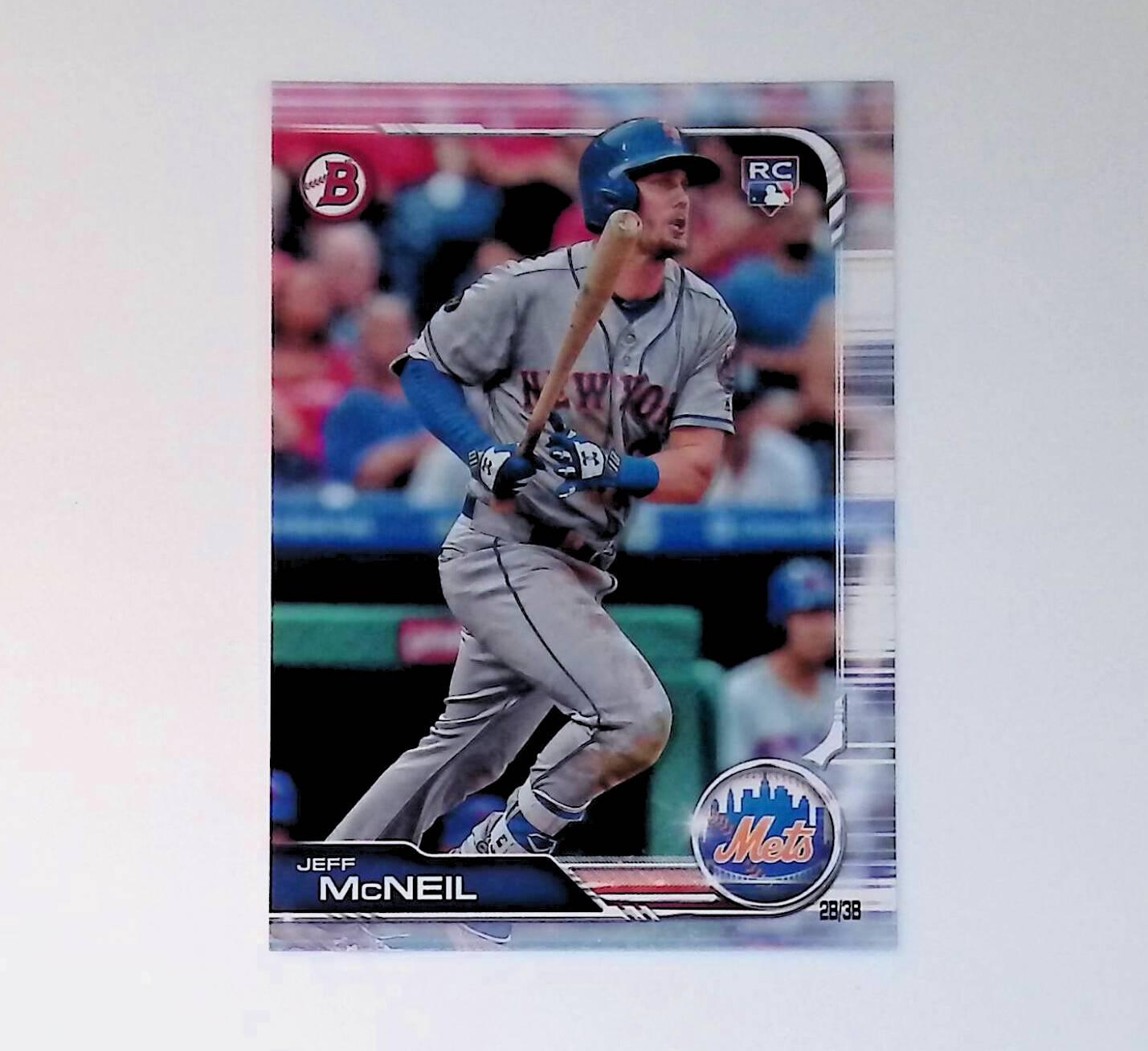 2019 Bowman #90 Jeff McNeil Rookie - LoCo Collectables