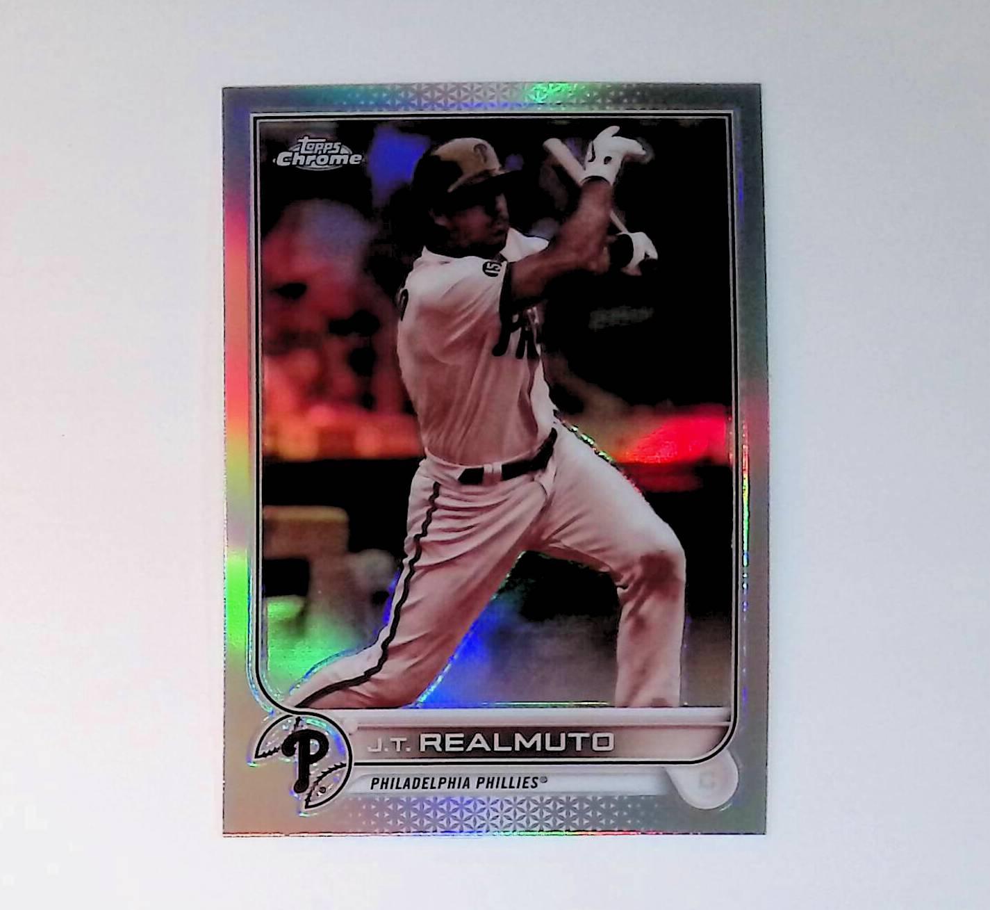 2022 Topps Chrome #13 JT Realmuto Sepia Refractor - LoCo Collectables