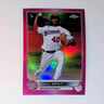 2022 Topps Chrome #160 Josiah Gray Rookie Pink Refractor - LoCo Collectables