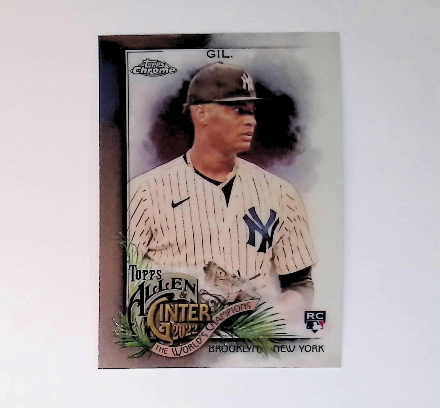 2022 Topps Allen and Ginter Chrome #191 Luis Gil Rookie - LoCo Collectables