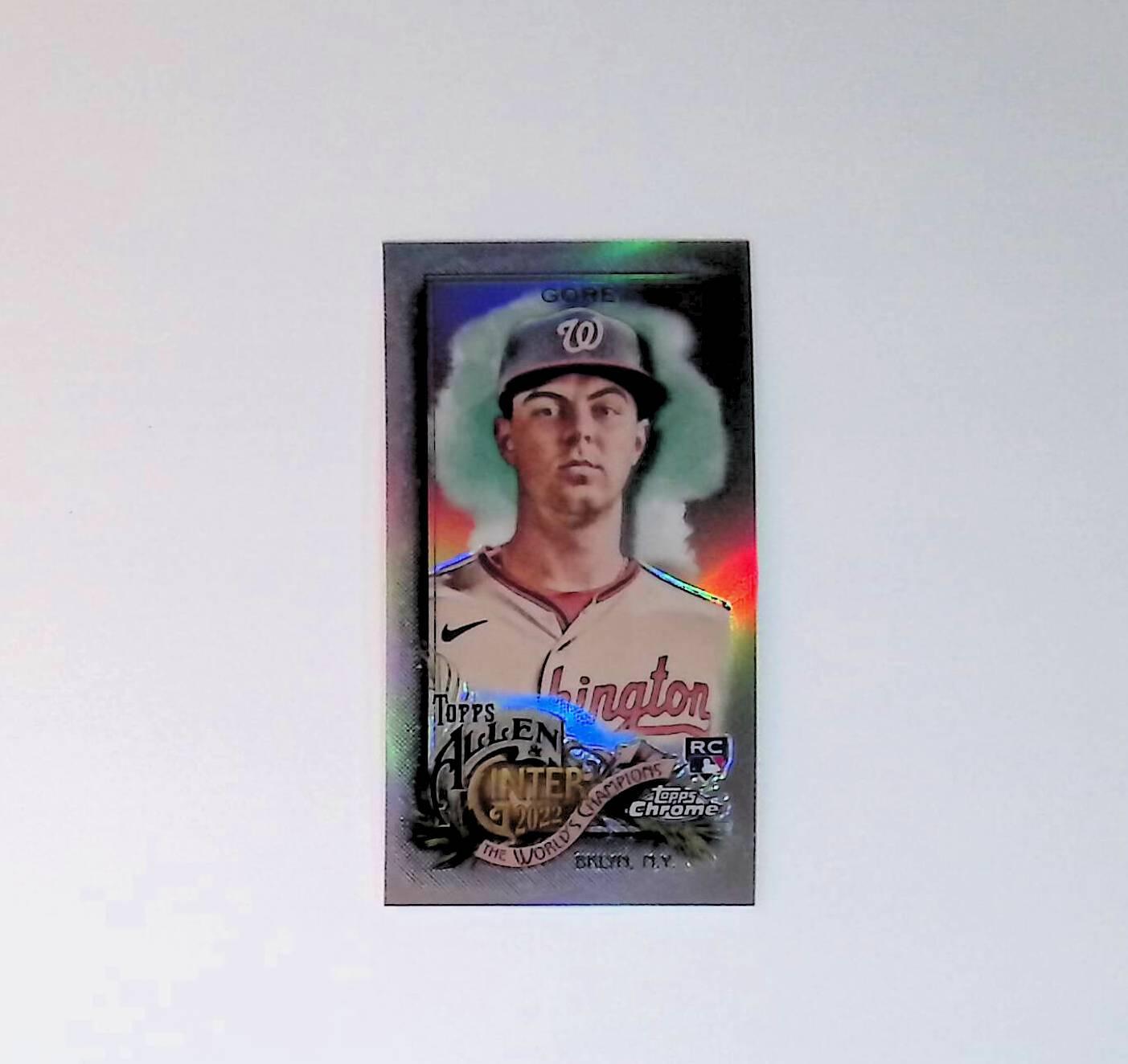 2022 Topps Allen & Ginter Chrome Mini #203 MacKenzie Gore Rookie - LoCo Collectables