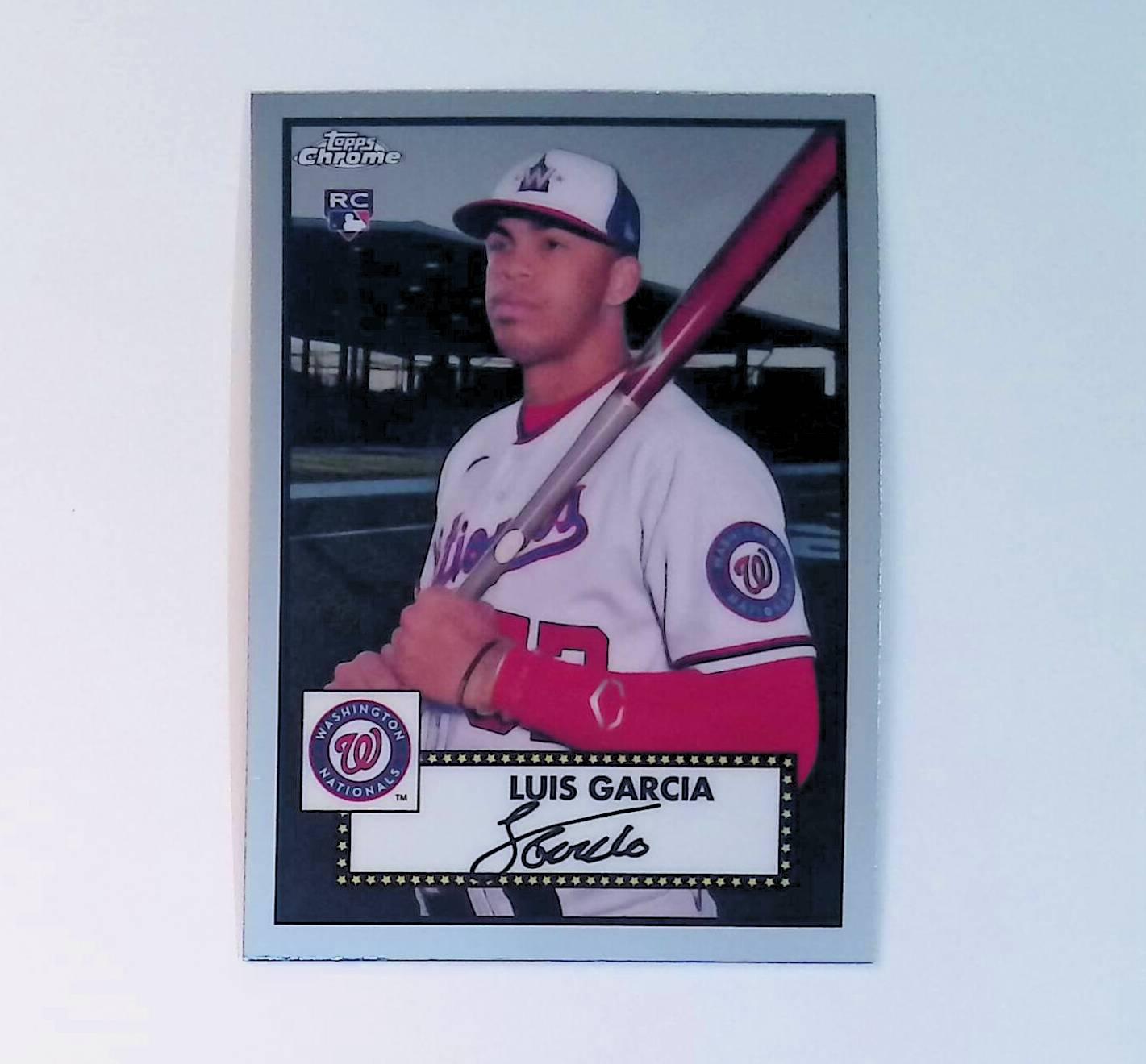 2021 Topps Chrome Platinum Anniversary #9 Luis Garcia Rookie - LoCo Collectables