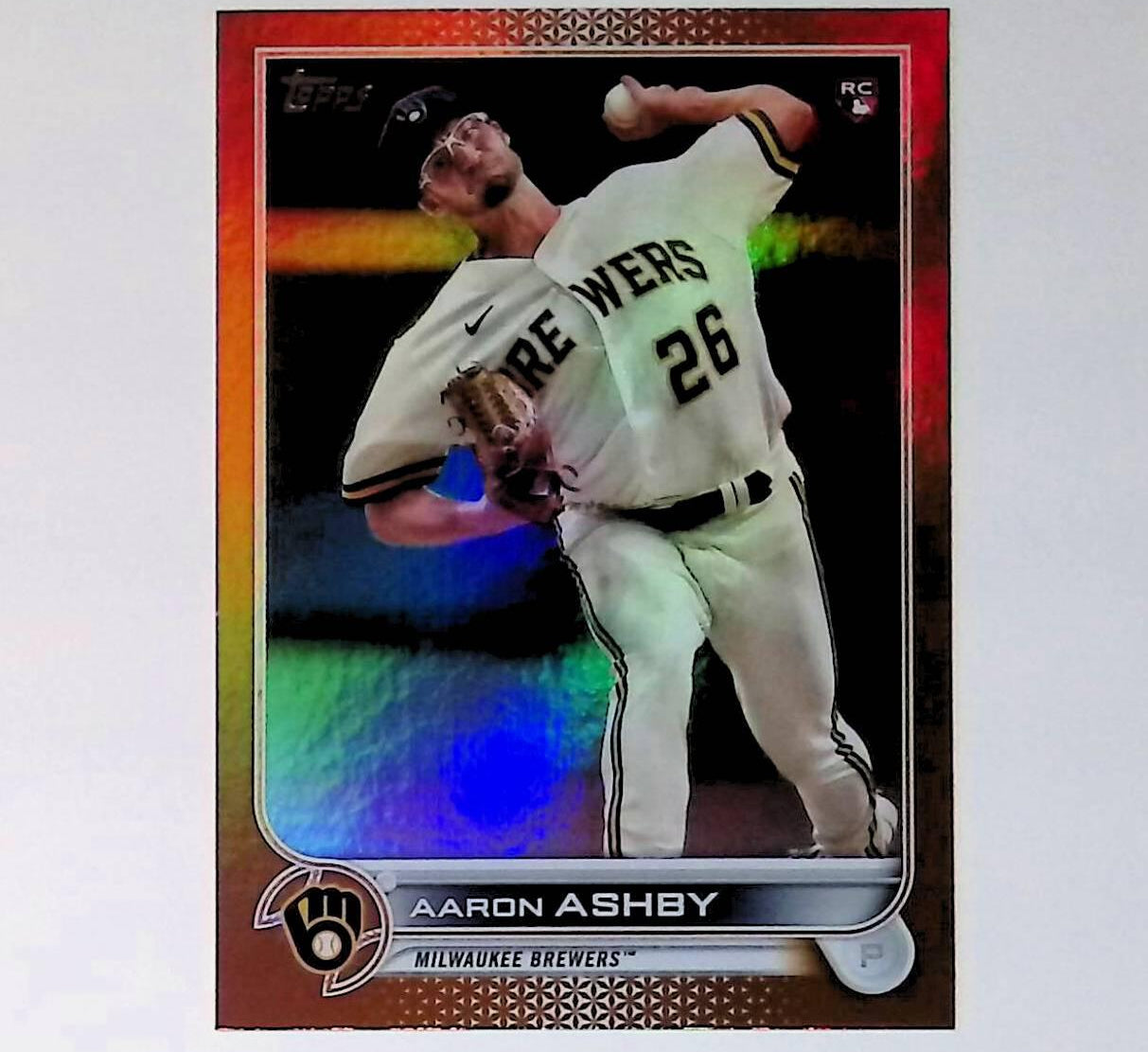 Aaron Ashby 2022 Topps Gold Foil #78 (Rookie Card) - LoCo Collectables