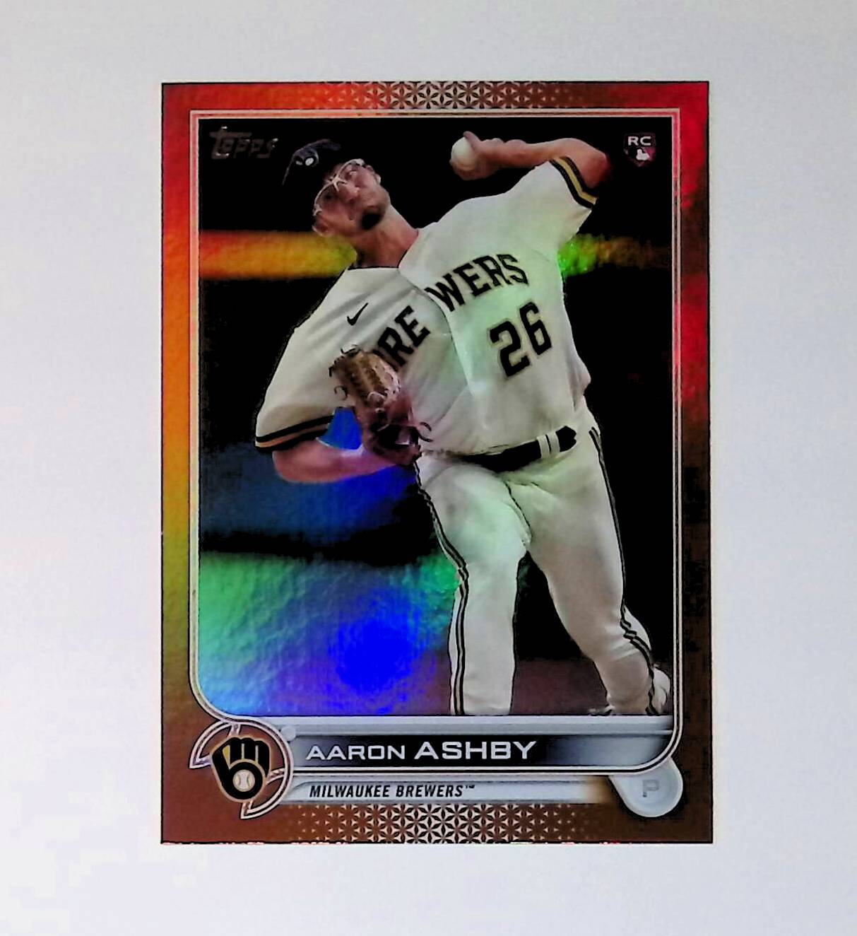 Aaron Ashby 2022 Topps Gold Foil #78 (Rookie Card) - LoCo Collectables