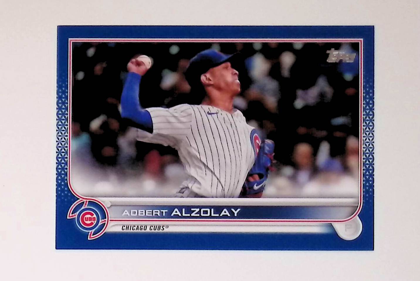 Adbert Alzolay 2022 Topps Royal Blue #476 - LoCo Collectables