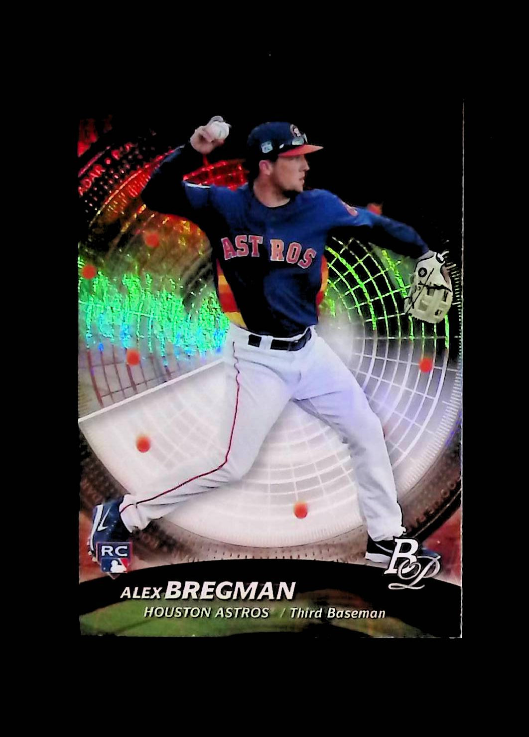 Alex Bregman 2017 Bowman Platinum Rookie Radar #RR-AB (Rookie Card) - LoCo Collectables