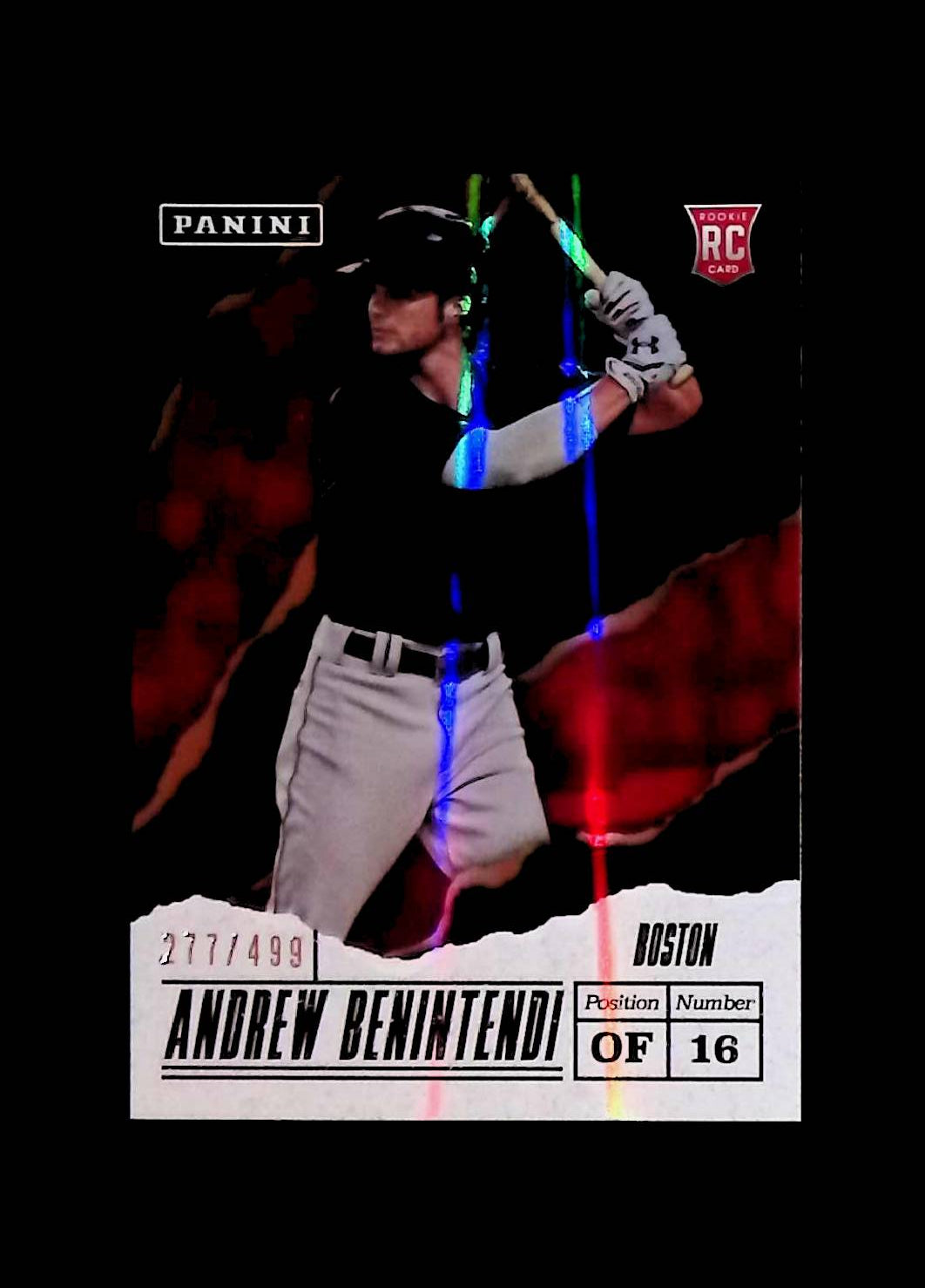 Andrew Benintendi 2017 Panini Father's Day #66 (Rookie Card), 277 /499 - LoCo Collectables