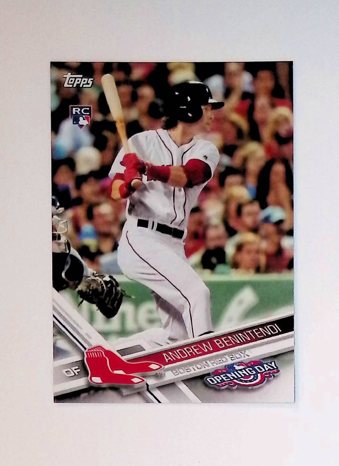 Andrew Benintendi 2017 Topps Opening Day #58 (Rookie Card) - LoCo Collectables