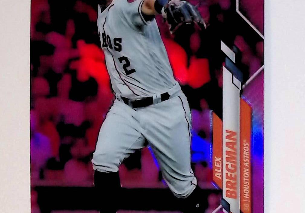 Alex Bregman 2020 Topps Chrome Pink Refractors #102 - LoCo Collectables