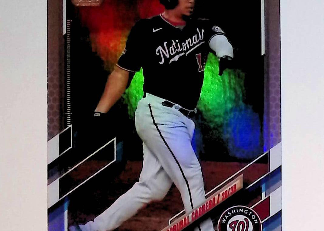 Asdrubal Cabrera 2021 Topps Rainbow Foil #531 - LoCo Collectables