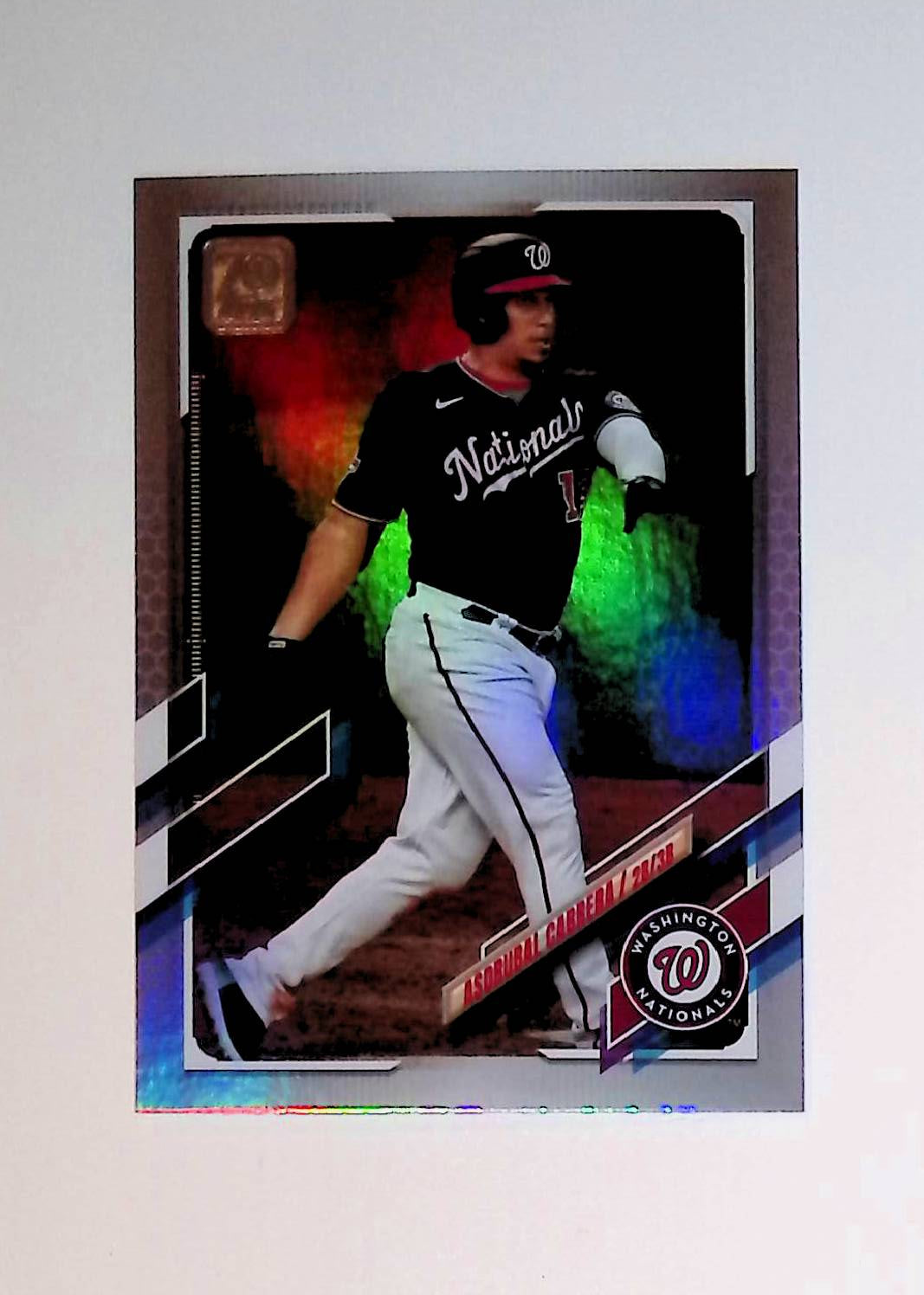 Asdrubal Cabrera 2021 Topps Rainbow Foil #531 - LoCo Collectables