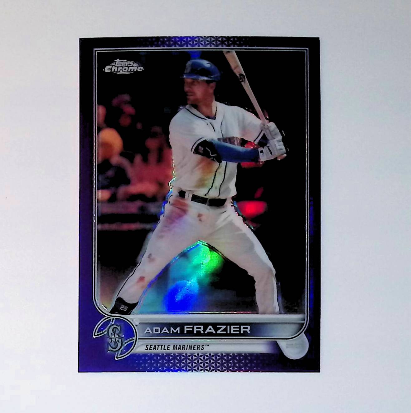 Adam Frazier 2022 Topps Chrome Update Purple Refractors #USC116 - LoCo Collectables