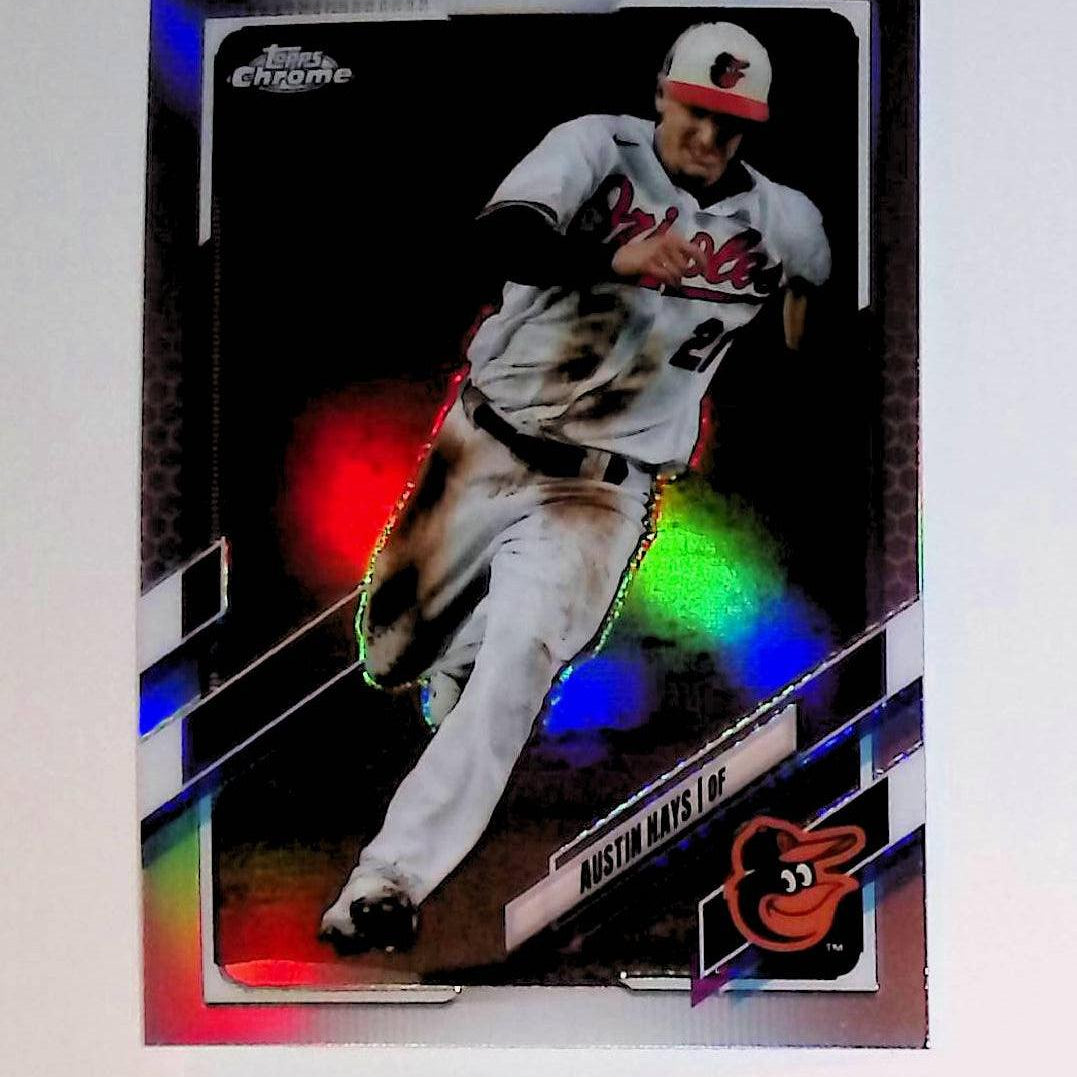 Austin Hays 2021 Topps Chrome Refractors #143 - LoCo Collectables