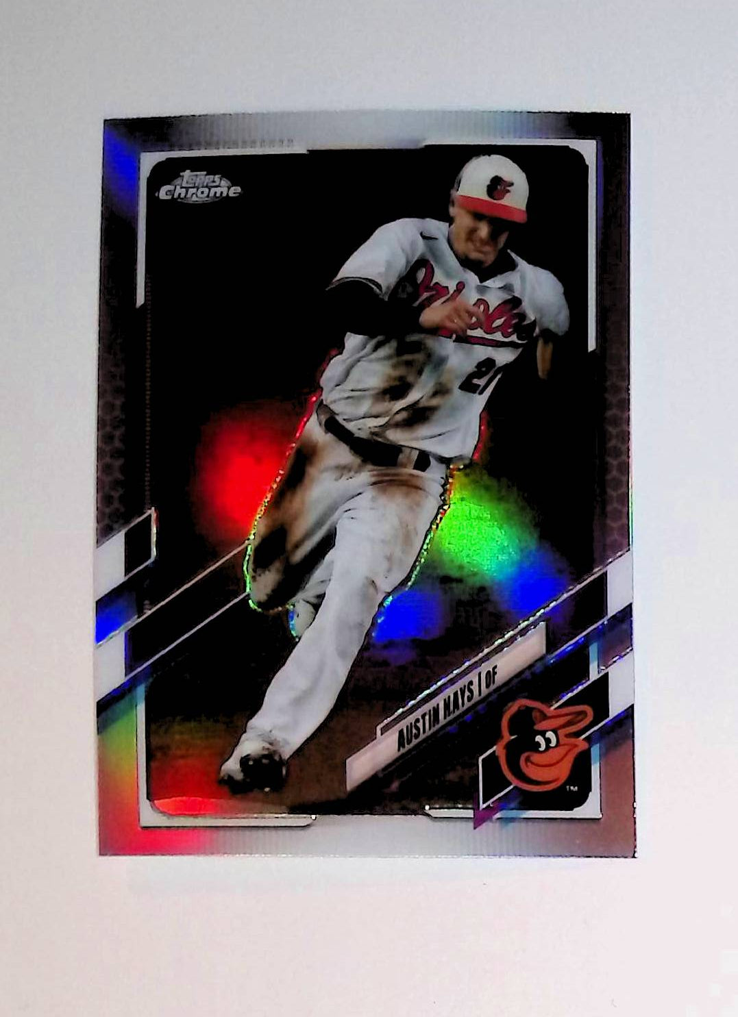 Austin Hays 2021 Topps Chrome Refractors #143 - LoCo Collectables