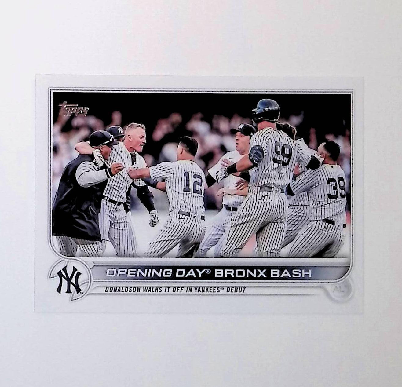 Aaron Judge, Josh Donaldson "Opening Day Bronx Bash" 2022 Topps Update #US45 - LoCo Collectables
