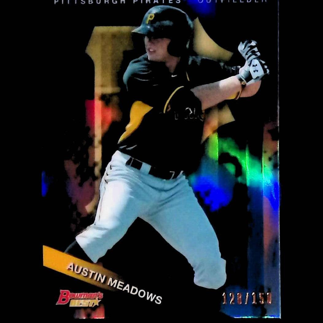 2015 Bowmans Best Top Prospects Blue Refractor #TP-19 Austin Meadows - LoCo Collectables