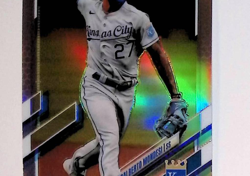 Adalberto Mondesi 2021 Topps Chrome Refractors #74 - LoCo Collectables