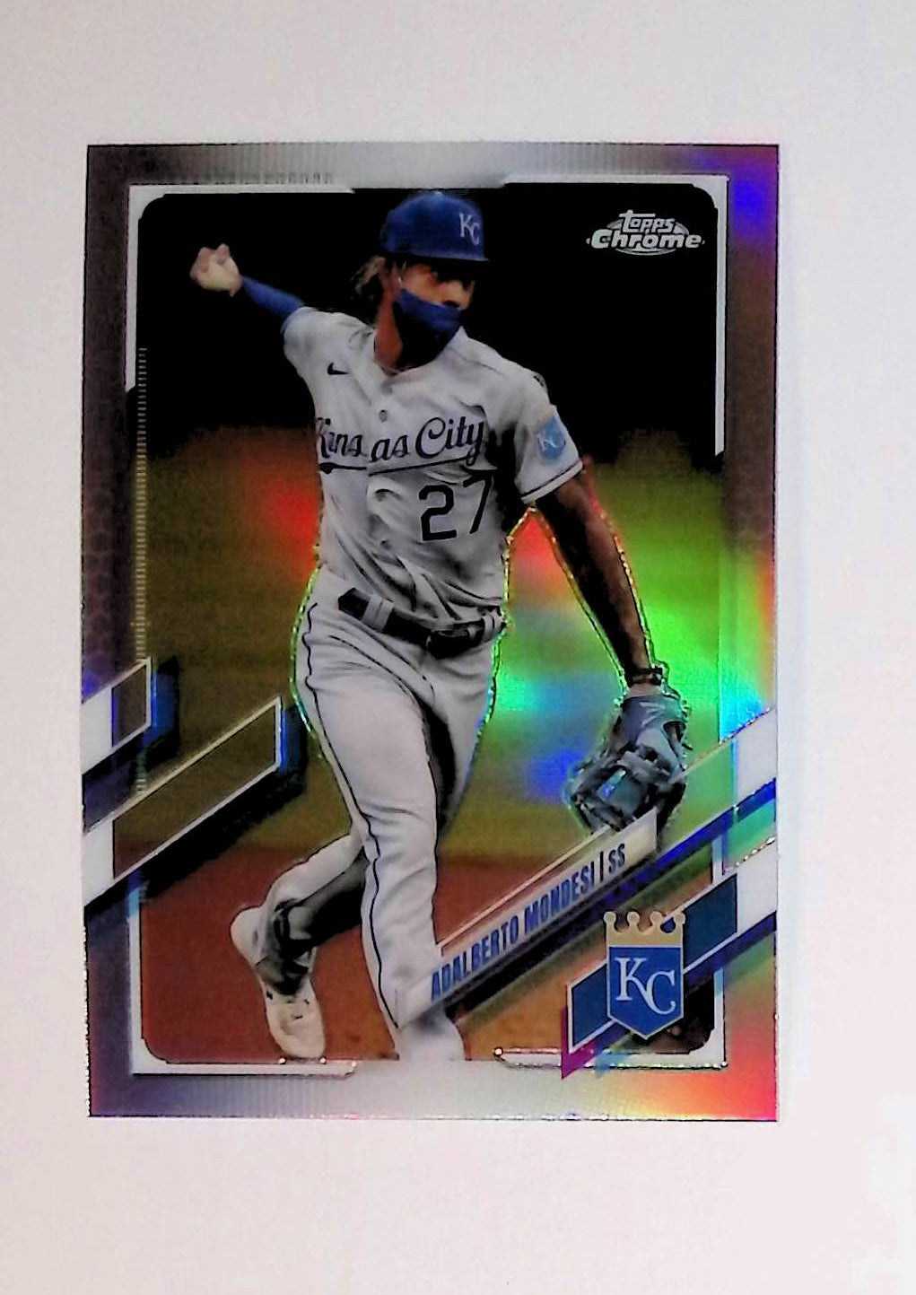 Adalberto Mondesi 2021 Topps Chrome Refractors #74 - LoCo Collectables