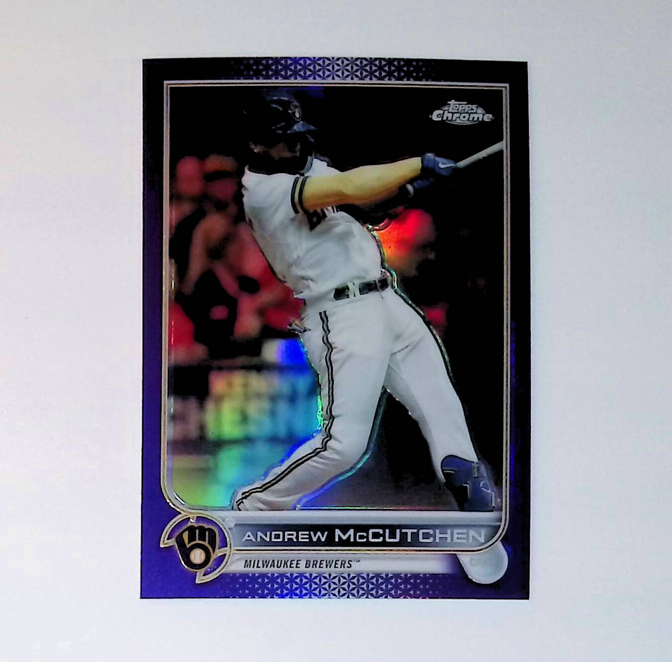 Andrew McCutchen 2022 Topps Chrome Update Purple Refractors #USC167 - LoCo Collectables