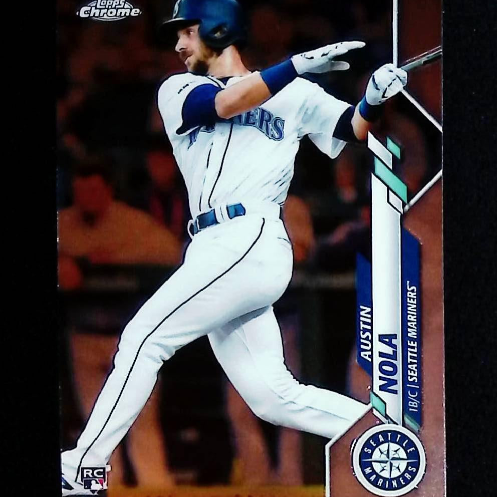 Austin Nola 2020 Topps Chrome #11 (Rookie Card) - LoCo Collectables