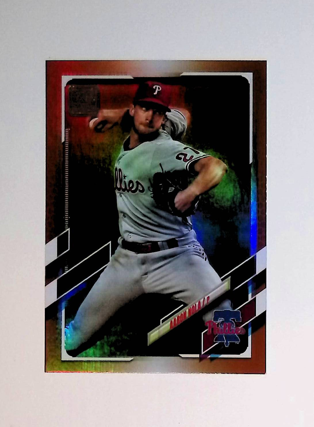 Aaron Nola 2021 Topps Gold Foil #537 - LoCo Collectables