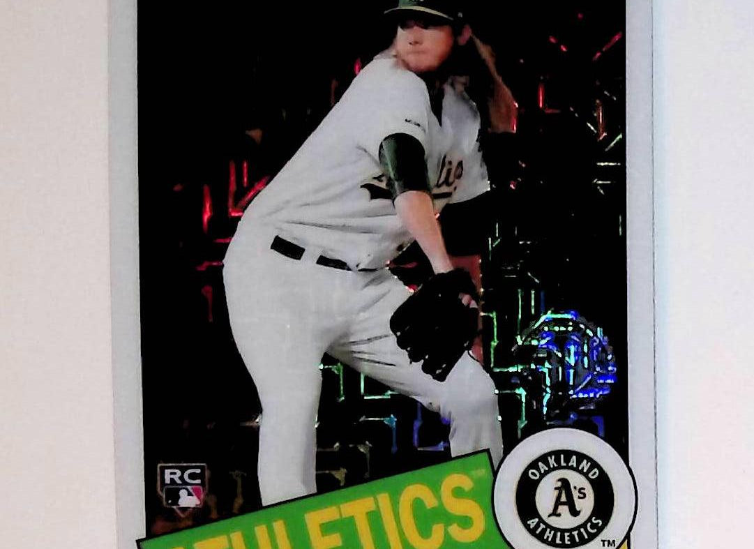 AJ Puk 2020 Topps Update '85 Topps Silver Pack Chrome #CPC-21 (Rookie Card) - LoCo Collectables