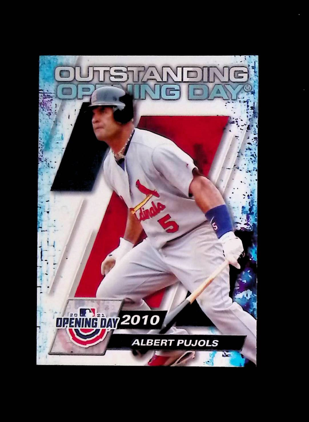 Albert Pujols 2021 Topps Opening Day Outstanding Opening Days #OOD-2 - LoCo Collectables