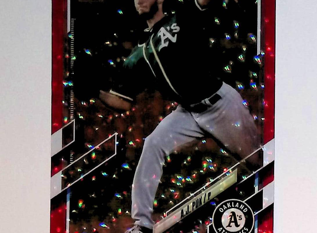 AJ Puk 2021 Topps Red Foil #636 162/199 - LoCo Collectables