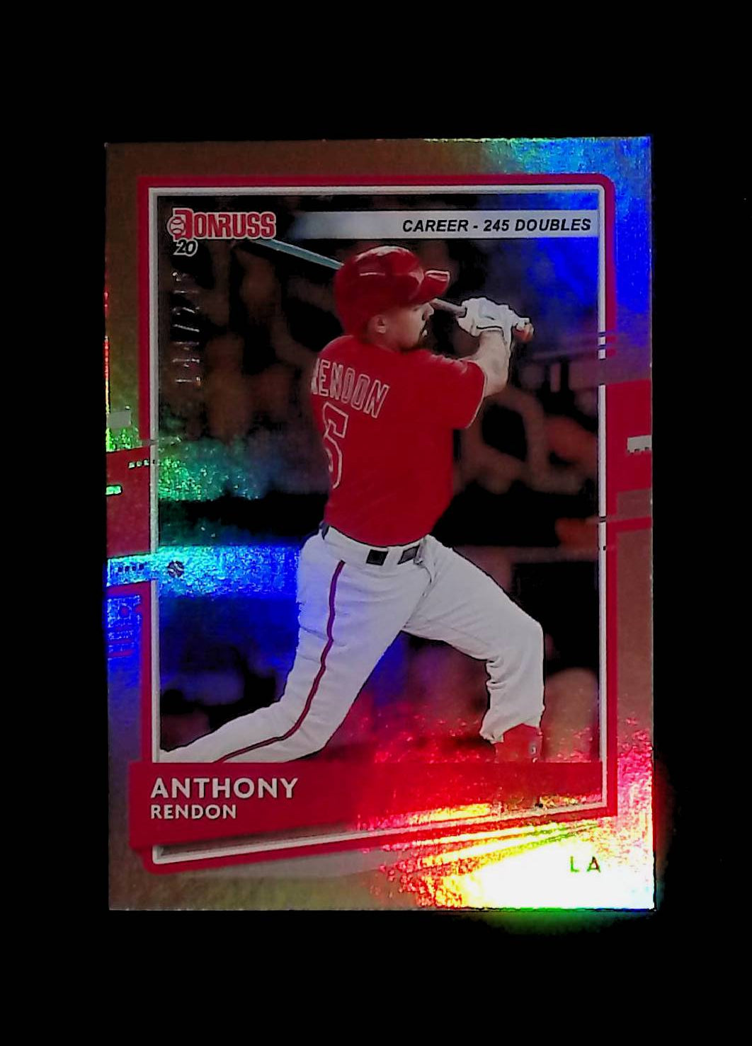 Anthony Rendon 2020 Donruss Career Stat Line #154, 144 /245 - LoCo Collectables