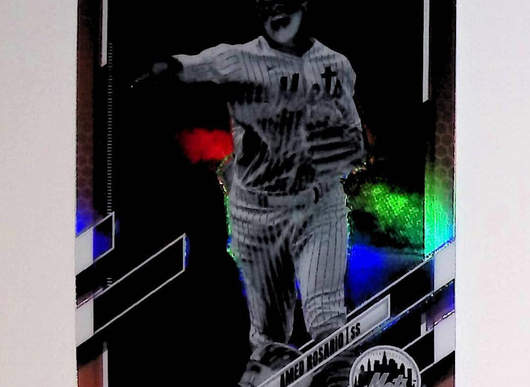 Amed Rosario 2021 Topps Chrome Negative Refractor #190 - LoCo Collectables
