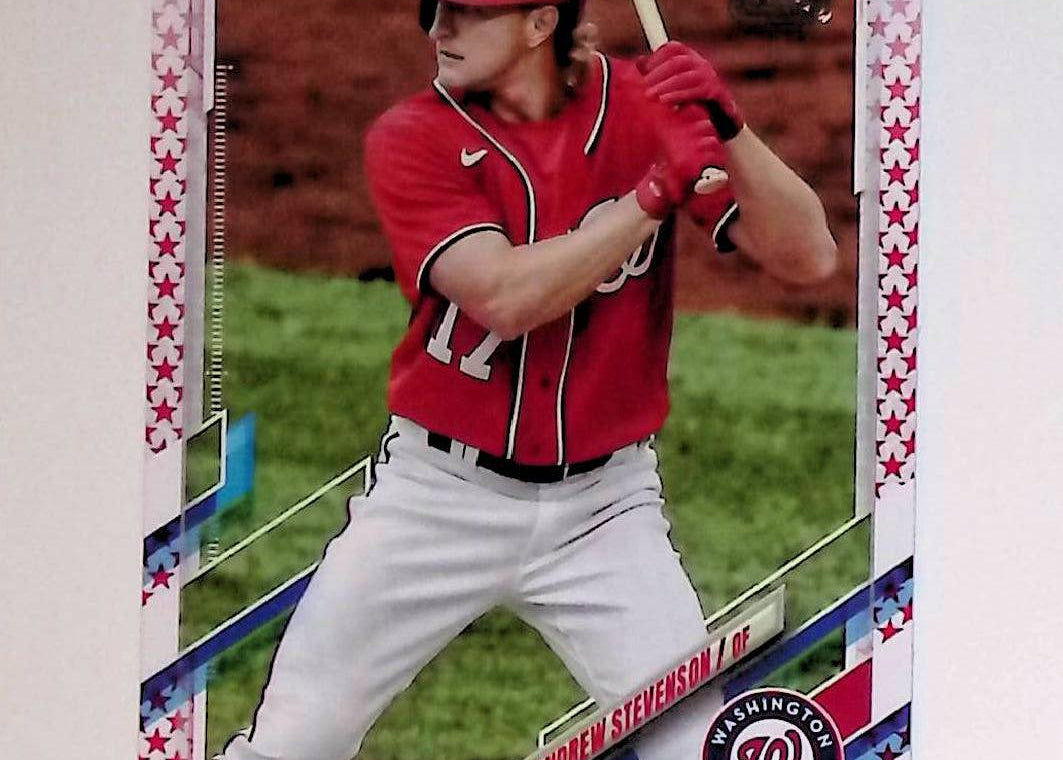 Andrew Stevenson 2021 Topps Update Independence Day #US177 - LoCo Collectables
