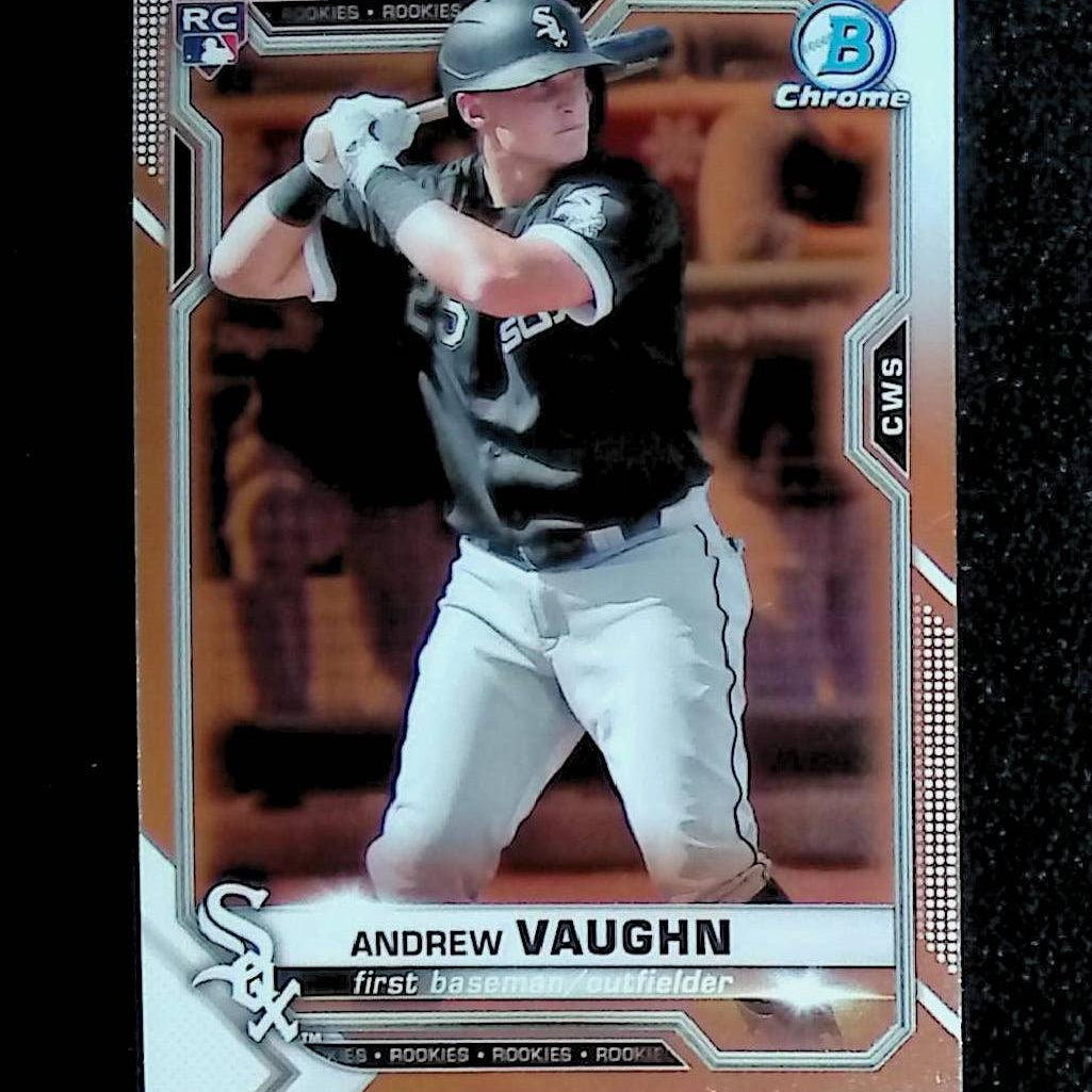 Andrew Vaughn 2021 Bowman Chrome #5 (Rookie Card) - LoCo Collectables