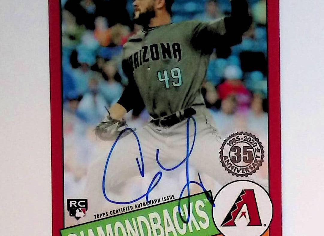 2020 Topps 1985 Topps Autographs Red #85A-AY Alex Young Rookie - LoCo Collectables