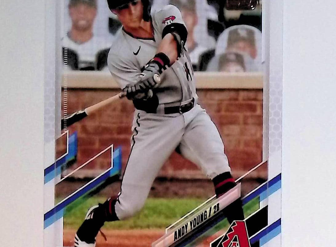 Andy Young 2021 Topps #499 (Rookie Card) - LoCo Collectables