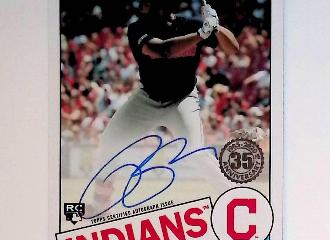 Bobby Bradley 2020 Topps '85 Topps Autographs #85A-BO (Rookie Card) - LoCo Collectables