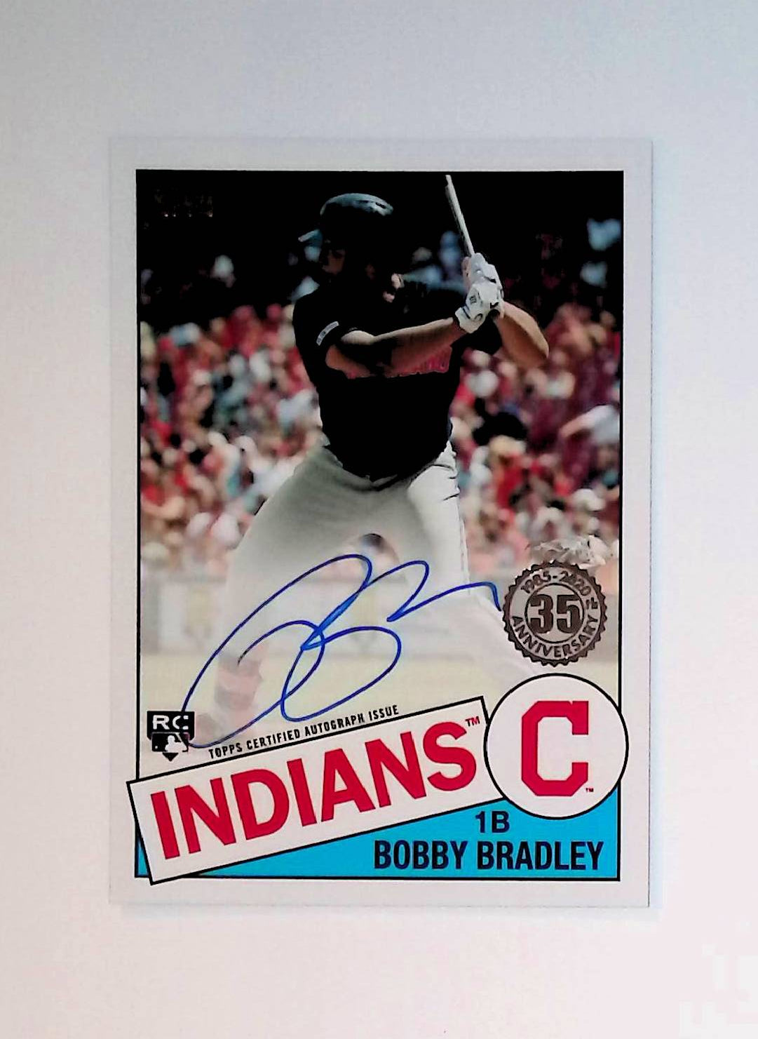 Bobby Bradley 2020 Topps '85 Topps Autographs #85A-BO (Rookie Card) - LoCo Collectables