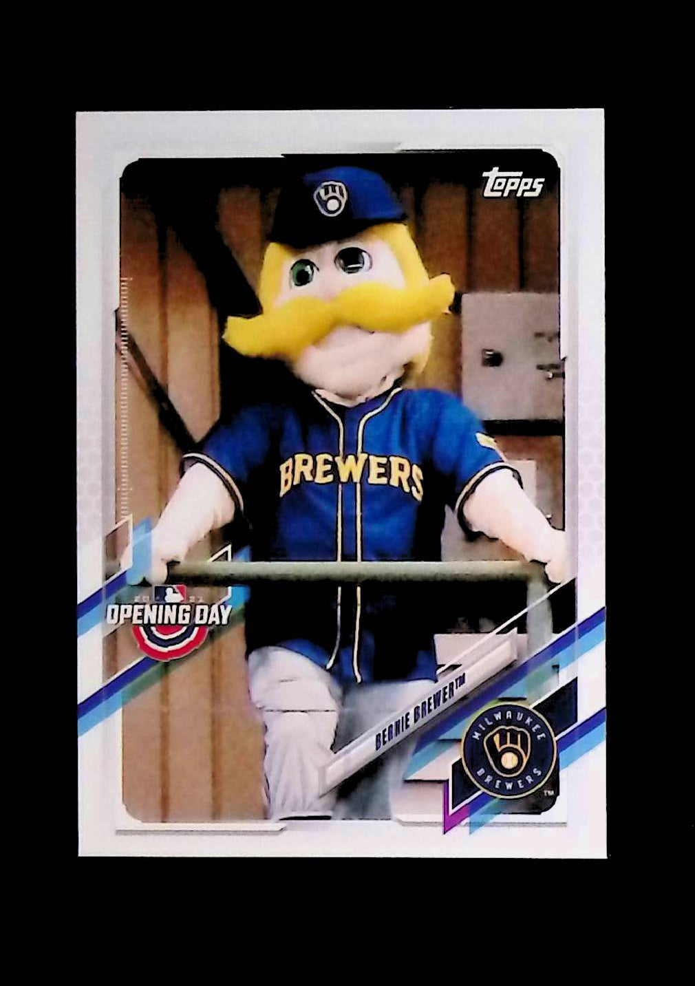 Bernie Brewer 2021 Topps Opening Day Mascots #M-8 - LoCo Collectables