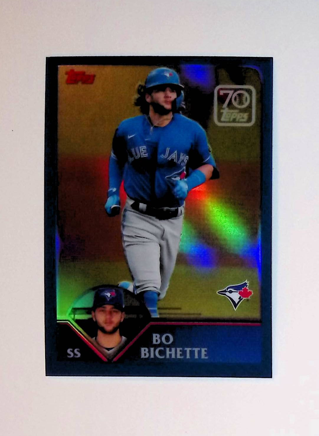 Bo Bichette 2021 Topps 70 Years of Topps Baseball Chrome #70YTC-53 (Rookie Card) - LoCo Collectables