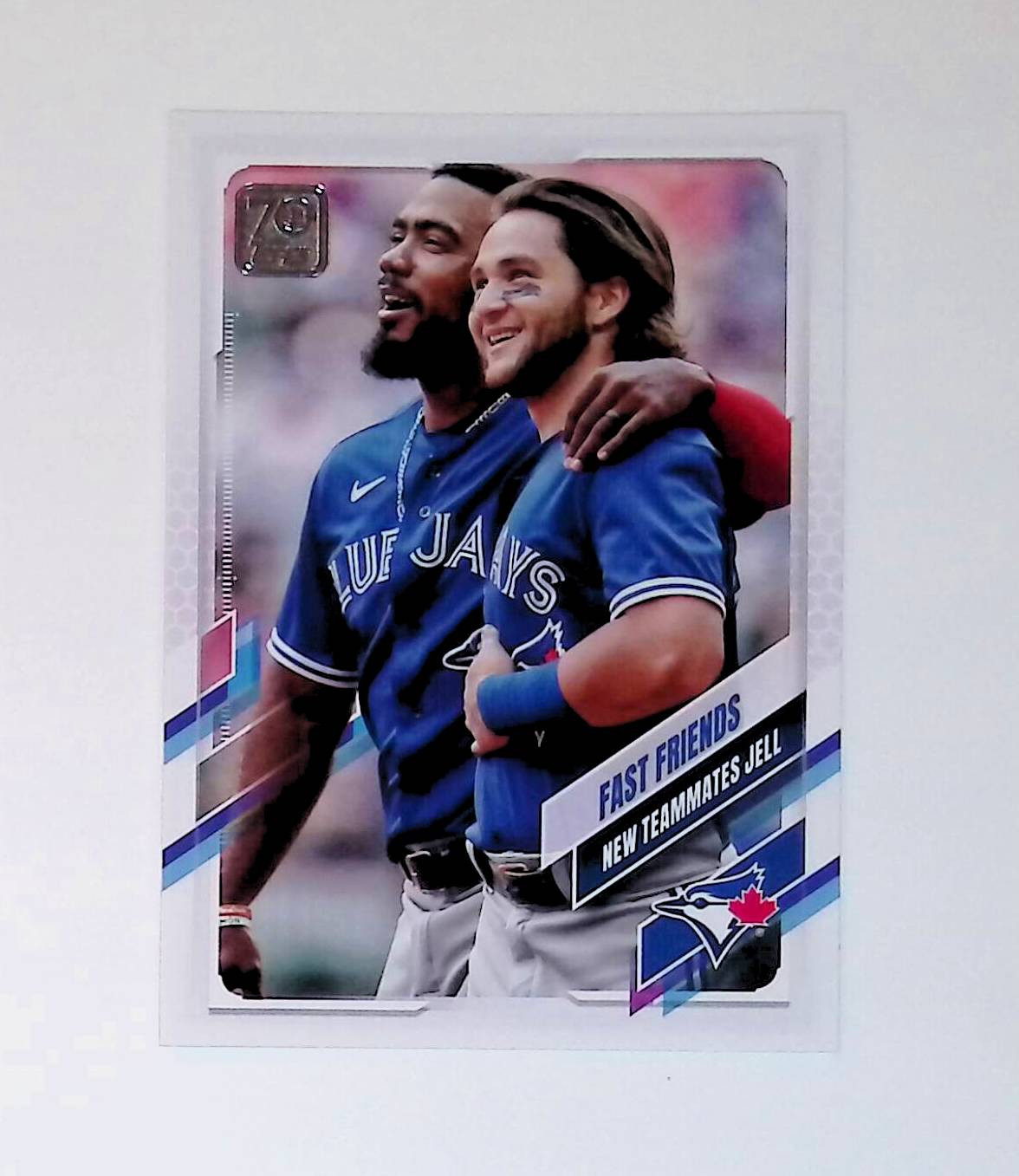 Bo Bichette, Marcus Semien "Fast Friends" 2021 Topps Update #US48 - LoCo Collectables