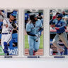 Bo Bichette, Vladimir Guerrero Jr, Teoscar Hernandez 2022 Topps Opening Day Triple Play #TPC-4 - LoCo Collectables