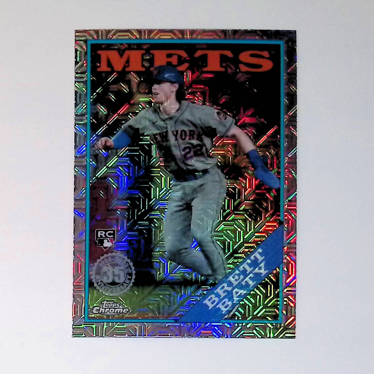 Brett Baty 2023 Topps '88 Topps Silver Pack Chrome #T88C-14 (Rookie Card) - LoCo Collectables