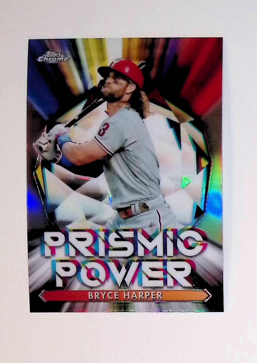 Bryce Harper 2021 Topps Chrome Prismic Power #PP-4 - LoCo Collectables