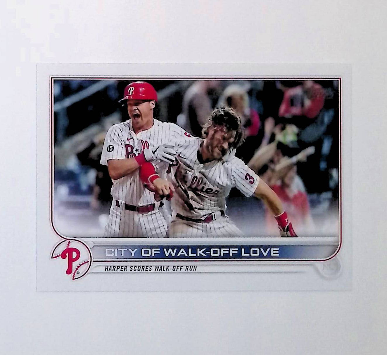 Bryce Harper "City of Walk-Off Love" 2022 Topps #321 - LoCo Collectables