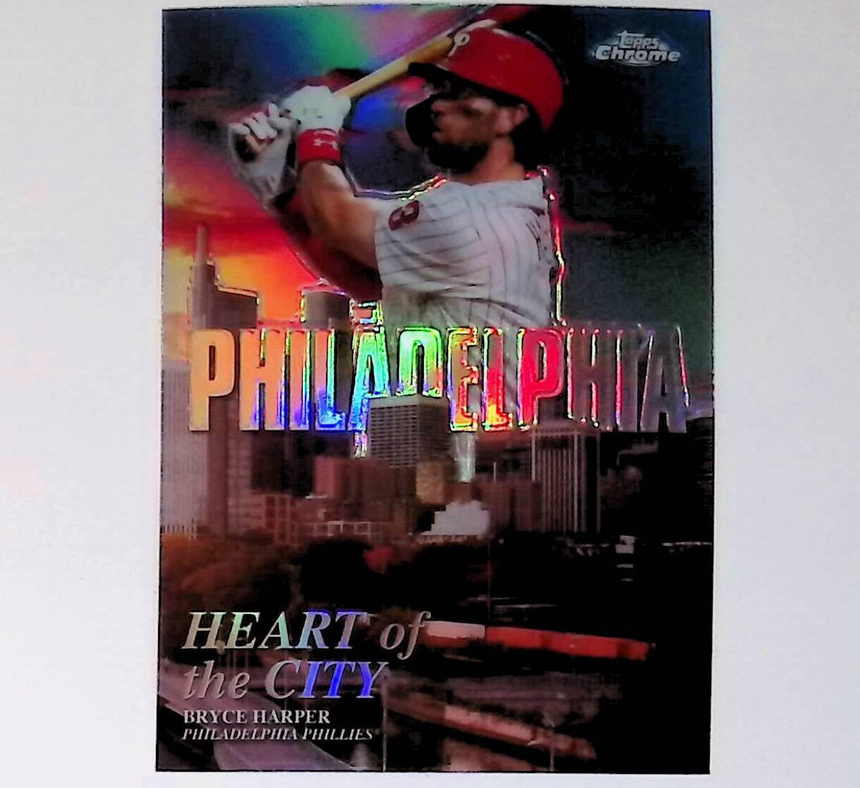 Bryce Harper 2022 Topps Chrome Heart of the City "Philadelphia" #HOC-1 - LoCo Collectables